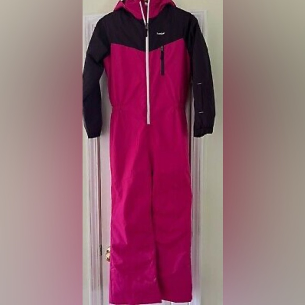 WEDZE WED'ZE GIRLS SNOW SKI SUIT, ONE PIECE, ALL IN ONE Sz 14 14 yrs